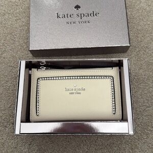 NWT Kate Spade Madison faux crystal wallet
